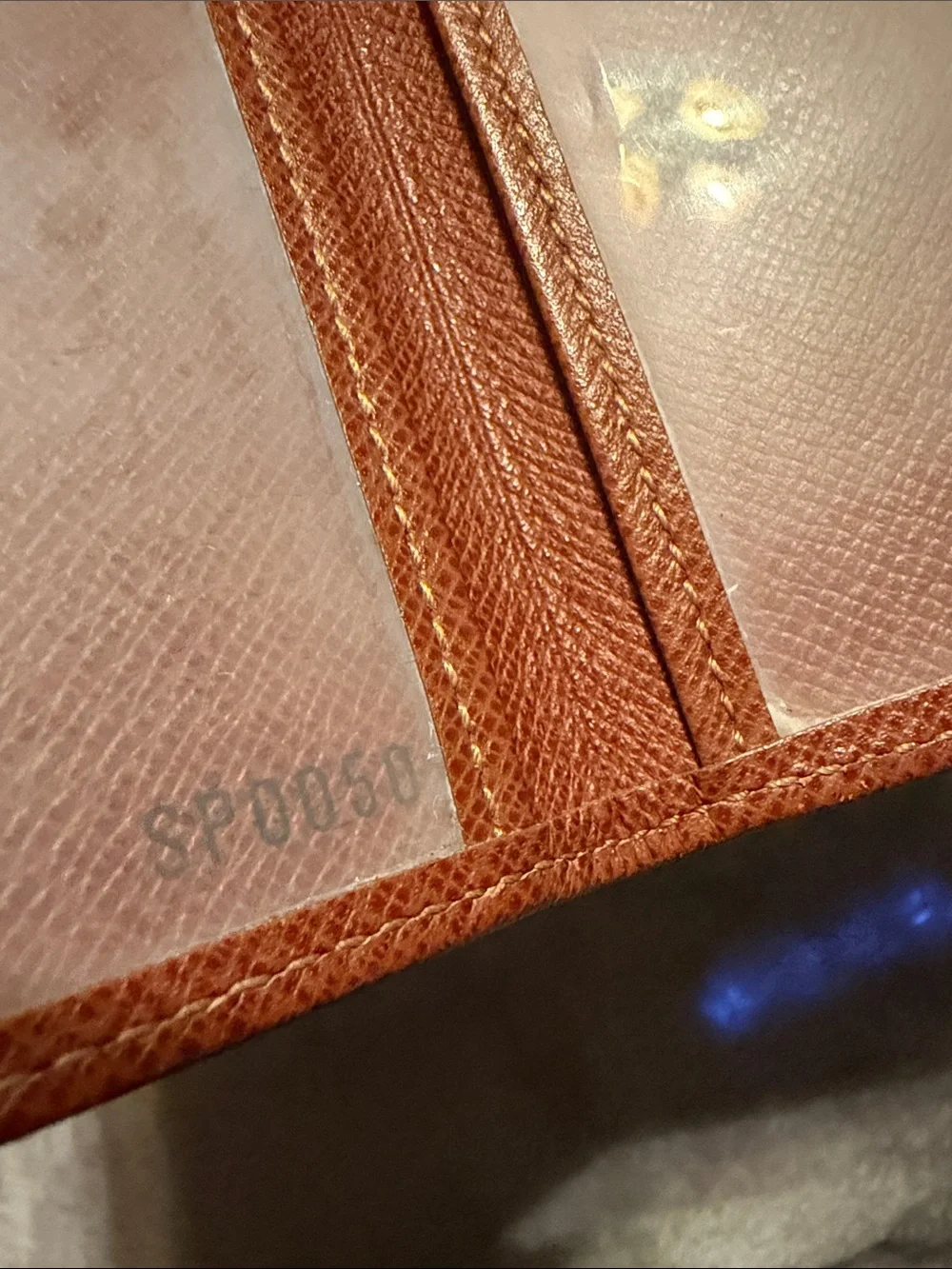 Vintage Louis Vuitton tiaga leather card holder